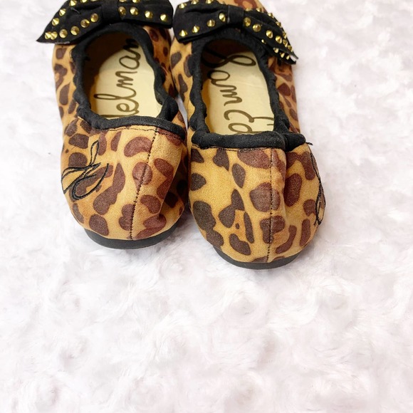 Sam Edelman Felicia BalletBow 3 leopardprint girl - Picture 4 of 6